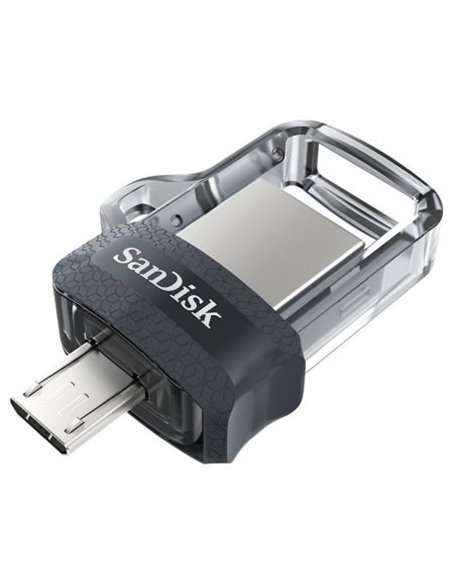 Pendrive 128gb sandisk dual m3.0 ultra usb 3.0/ microusb