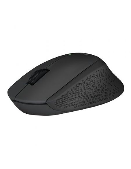 Ratón ergonómico inalámbrico logitech m280/ hasta 1000 dpi