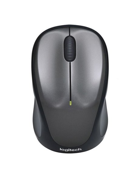 Ratón inalámbrico logitech m235/ hasta 1000 dpi/ gris