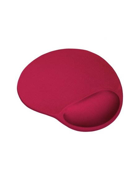 Alfombrilla ergonómica trust 20429/ 16 x 205 x 236mm/ roja