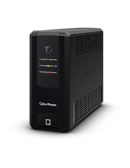 Sai línea interactiva cyberpower ut1050eg/ 1050va-630w/ 4 salidas/ formato torre