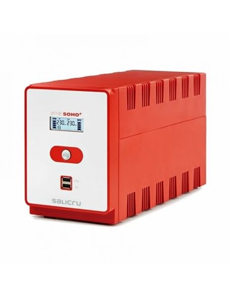 Sai línea interactiva salicru sps 1200 soho+/ 1200va-720w/ 4 salidas/ formato torre