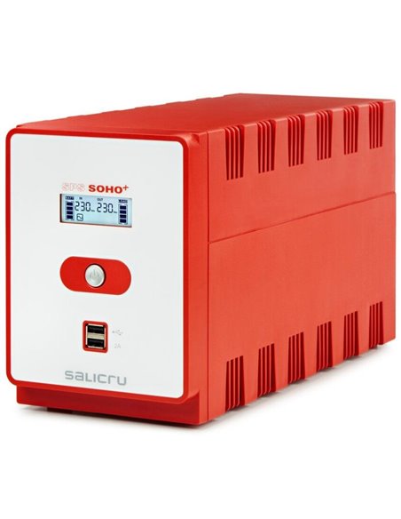 Sai línea interactiva salicru sps 1200 soho+/ 1200va-720w/ 4 salidas/ formato torre