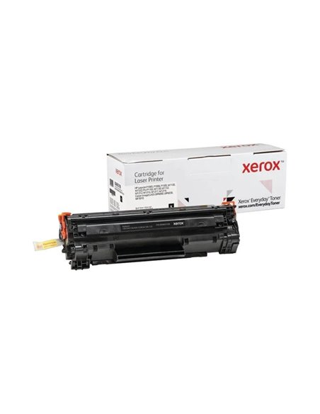 Tóner compatible xerox 006r03708 compatible con hp cb435a/cb436a/ce285a/crg-125/ 2000 páginas/ negro