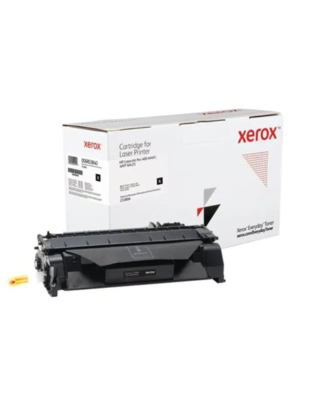 Tóner compatible xerox 006r03840 compatible con hp cf280a/ 2700 páginas/ negro