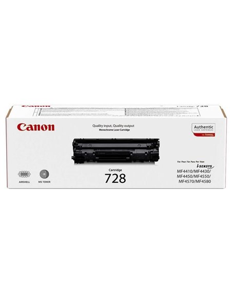 Tóner original canon nº728/ negro