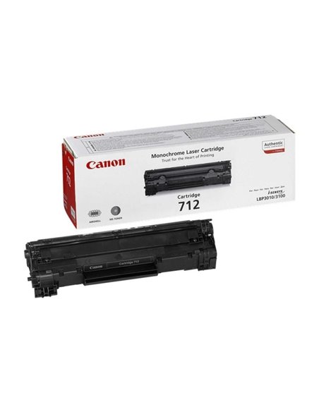 Tóner original canon nº712/ negro