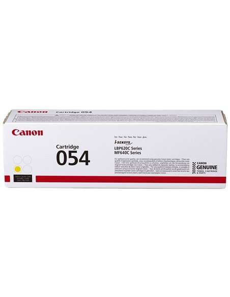 Tóner original canon nº054/ amarillo