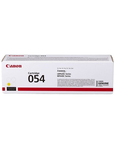 Tóner original canon nº054/ amarillo