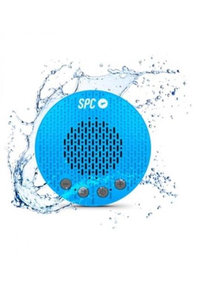 Altavoz con bluetooth spc bt splash 2/ 5w/ 1.0/ azul