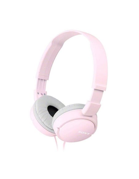 Auriculares sony mdr-zx110ap/ con micrófono/ jack 3.5/ rosas