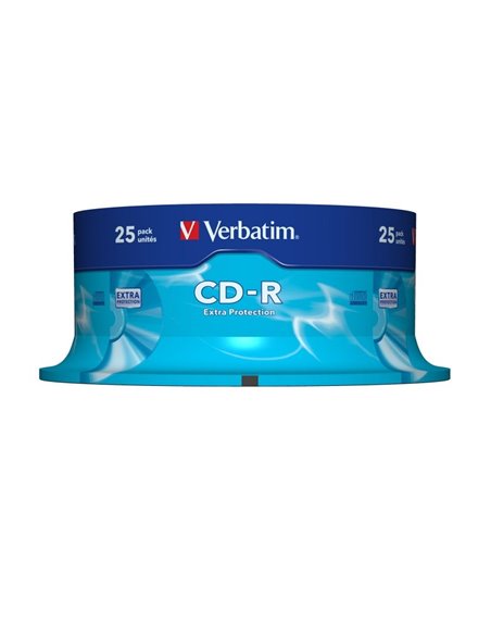 Cd-r verbatim datalife 52x/ tarrina-25uds
