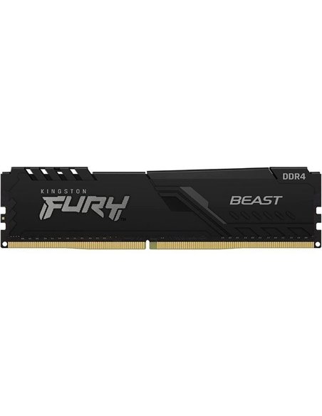 Memoria ram kingston fury beast 8gb/ ddr4/ 2666mhz/ 1.2v/ cl16/ dimm