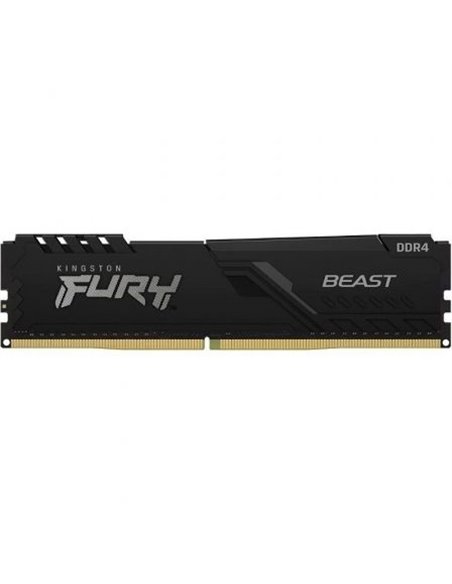 Memoria ram kingston fury beast 8gb/ ddr4/ 2666mhz/ 1.2v/ cl16/ dimm