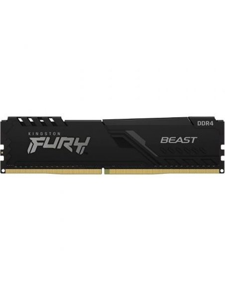 Memoria ram kingston fury beast 16gb/ ddr4/ 2666mhz/ 1.2v/ cl16/ dimm