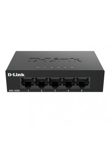 Switch d-link dgs-105gl 5 puertos/ rj-45 10/100/1000