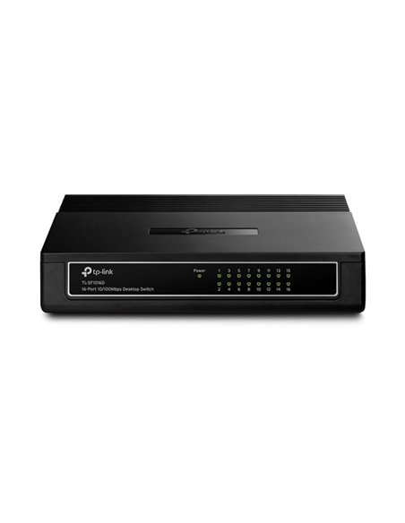 Switch tp-link 16p 16 puertos/ rj-45 10/100