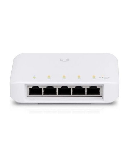 Switch ubiquiti usw-flex 5 puertos/ rj45 10/100/1000 poe