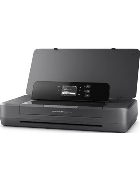 Impresora portátil hp officejet 200 wifi/ negra