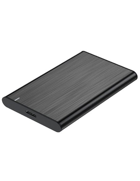 Caja externa para disco duro de 2.5' aisens ase-2525b/ usb 3.1/ sin tornillos