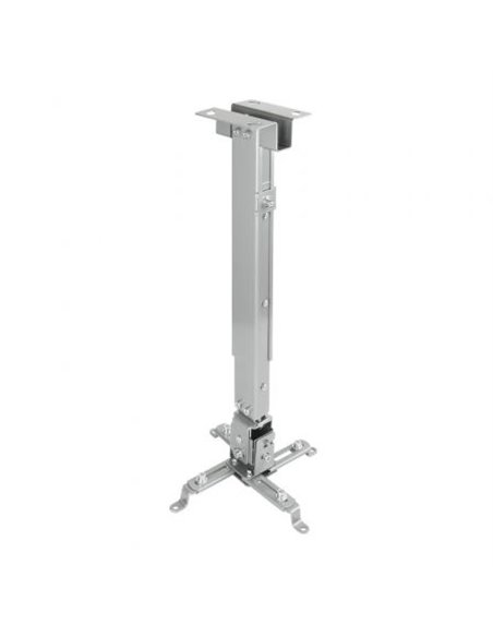 Soporte de techo para proyector tooq pj2012t-s/ inclinable-nivelable/ hasta 20kg