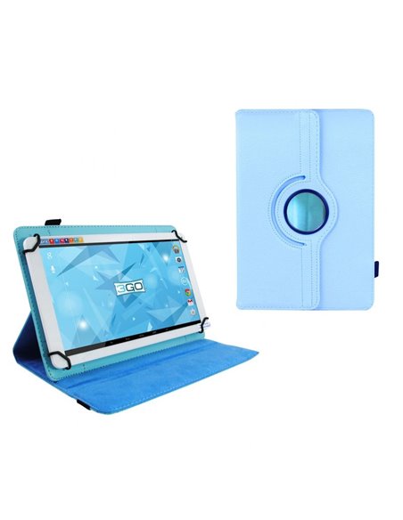 Funda 3go csgt16 universal para tablets 10.1'/ celeste