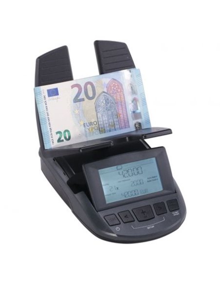 Contadora de billetes y monedas ratiotec moneyscale rs 2000