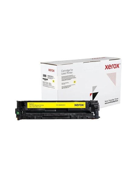 Tóner compatible xerox 006r03810 compatible con hp cf212a/cb542a/ce322a/crg-116y/crg-131y/ 1800 páginas/ amarillo