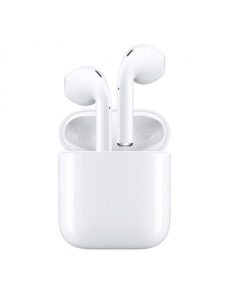 Auriculares bluetooth myway wireless touch mwhph0030 con estuche de carga/ autonomía 3h/ blancos