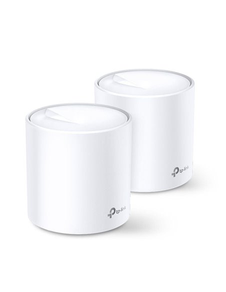 Sistema mesh tp-link deco x60 3000mbps/ 2.4ghz 5ghz/ pack de 2