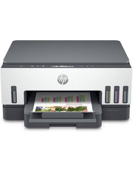 Multifunción recargable hp smart tank 7005/ wifi/ dúplex/ blanca