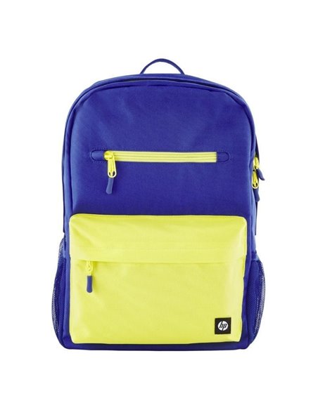 Mochila hp campus 7j596aa para portátiles hasta 15.6'/ azul y lima