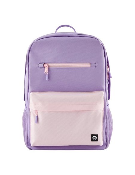 Mochila hp campus 7j597aa para portátiles hasta 15.6'/ rosa lavanda