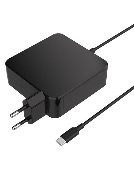 Cargador universal leotec notebook 90w type-c/ 1x usb tipo-c/ 4.5a
