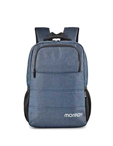 Mochila monray sacks charter para portátiles hasta 15.6'/ azul