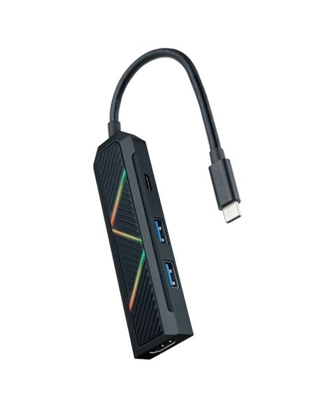 Docking usb tipo-c nanocable 10.16.0401/ 2xusb/ 1xusb tipo-c pd/ 1xhdmi