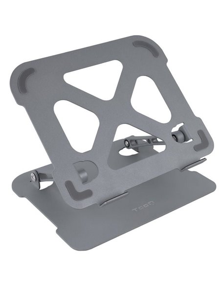 Soporte tooq tqlrs0012-al-g para portátiles hasta 17.3'