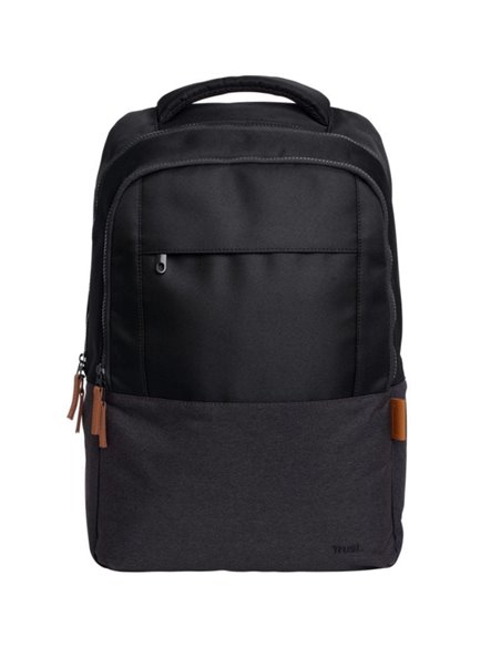 Mochila trust lisboa para portátiles hasta 16'/ negra