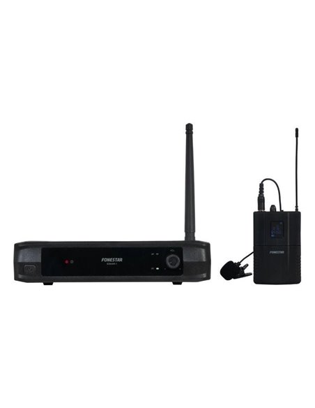 Micrófono inalámbrico de petaca uhf fonestar sonair-1p/ incluye receptor