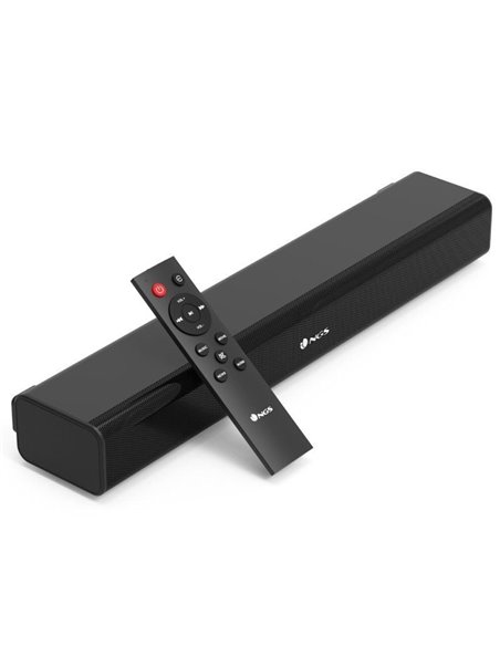 Barra de sonido con bluetooth ngs subway/ 40w/ 2.0/ negra
