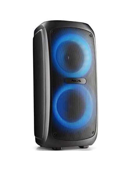Altavoz portable con bluetooth ngs wild temper/ 200w