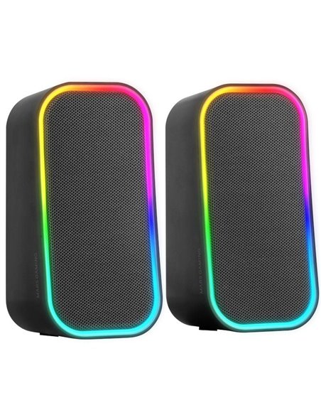 Altavoces con bluetooth mars gaming ms-om/ 20w/ 2.0
