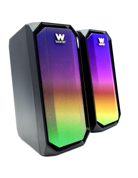Altavoces con bluetooth woxter big bass 97 bt/ 20w/ 2.0