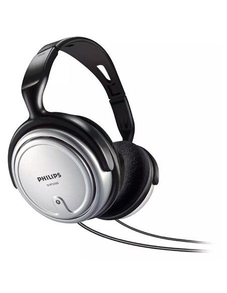 Auriculares philips shp2500/10/ jack 3.5/ grises