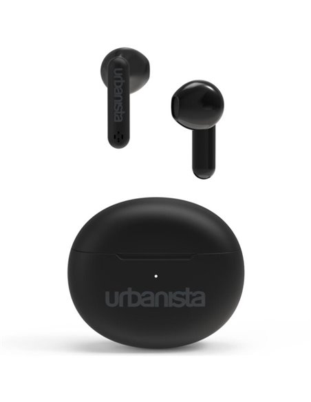 Auriculares bluetooth urbanista austin con estuche de carga/ autonomía 5h/ negros
