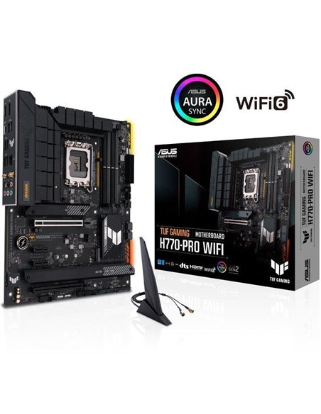 Placa base asus tuf gaming h770-pro (wi-fi) socket 1700