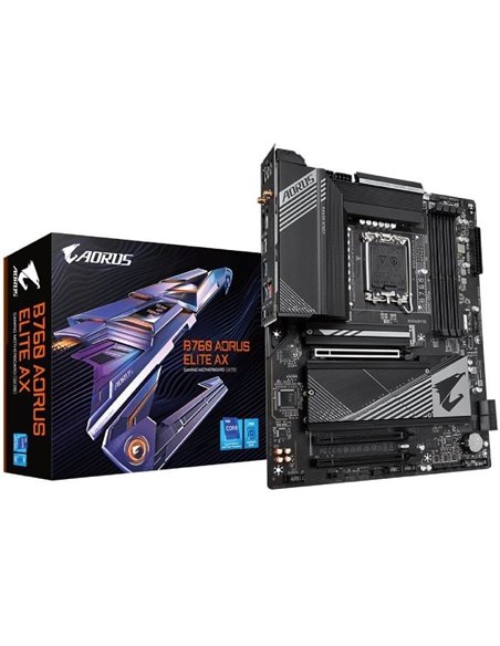 Placa base gigabyte b760 aorus elite ax socket 1700