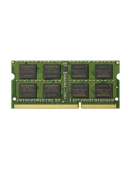 Memoria ram kingston valueram 8gb/ ddr3l/ 1600mhz/ 1.35v/ cl11/ sodimm