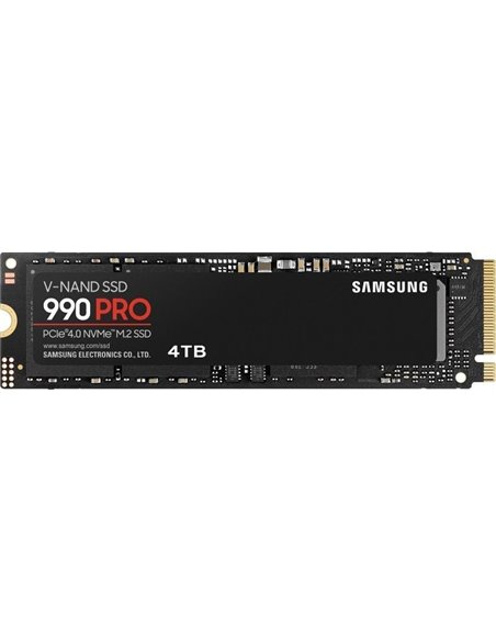 Disco ssd samsung 990 pro 4tb/ m.2 2280 pcie 4.0/ compatible con ps5 y pc/ full capacity