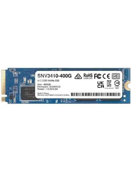 Disco ssd synology snv3410 800gb/ m.2 2280 pcie nvme